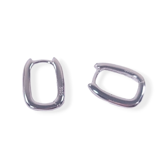 Vintage Style Commute Square Plating Sterling Silver 18k Gold Plated Earrings - Picture 2 of 5